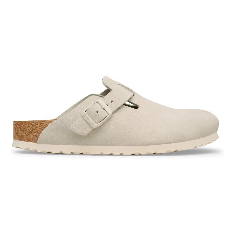 Image of Birkenstock Narrow mules Birkenstock Boston Beige Unisex 39 Etroit