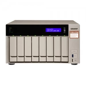 image of QNAP TVS-873E RX-421BD Ethernet LAN Tower Grey NAS