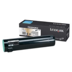 image of Lexmark C930H2KG Black Laser Toner Ink Cartridge