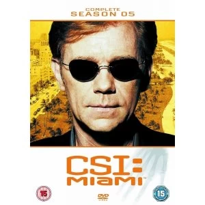 Image of CSI Miami Complete Season 5 DVD