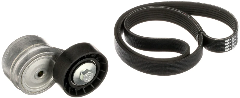 Image of GATES K066PK1053 V-ribbed belt set Micro-V Stretch Fit V-Ribbed Belt Set (542)