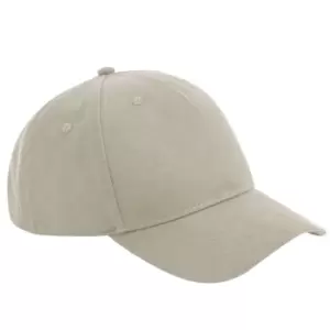 Image of Beechfield Unisex Adult Organic Cotton 5 Panel Baseball Cap (One Size) (Stone)
