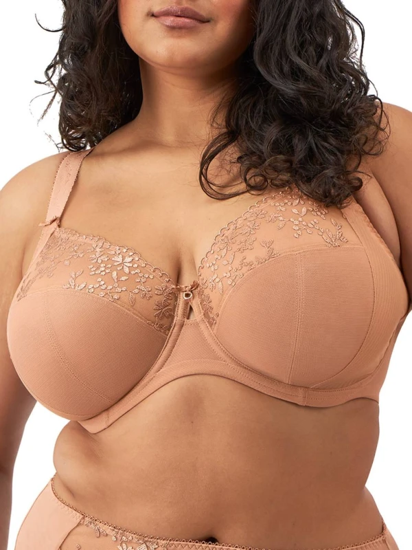 Image of Elomi Womens Zarla Full Cup Bra in Nude Size: 32G Nude Female 32G
