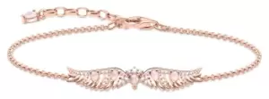 image of Thomas Sabo A2069-323-9-L19V Rising Phoenix Bracelet Rose Jewellery