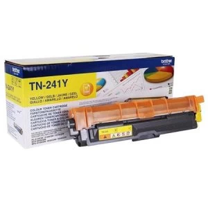 Image of Brother TN241 Yellow Laser Toner Ink Cartridge