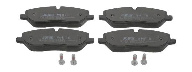 Image of JURID 572521JC Brake pad set prepared for wear warning indicator, PREMIER Ceramic Brake Pad Set,disc brake (402)