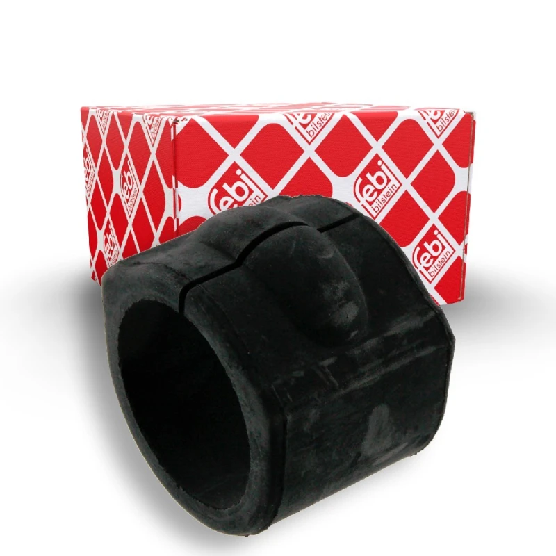 Image of FEBI BILSTEIN 02538 Stabilizer Bushes Rear Axle, Rubber Rubber Anti-roll Bar Bush Kit (1334)