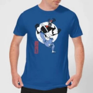 Image of Samurai Jack Eternal Battle Mens T-Shirt - Royal Blue - L