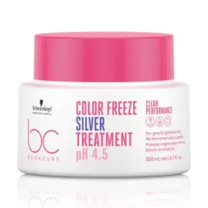 image of Schwarzkopf Professional Bonacure Color Freeze Silver Treatment 200ml