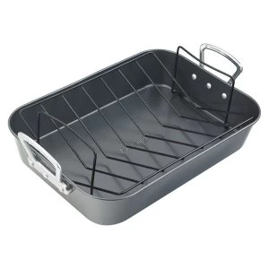 Prestige Non-Stick Steel Roasting Tin with Rack