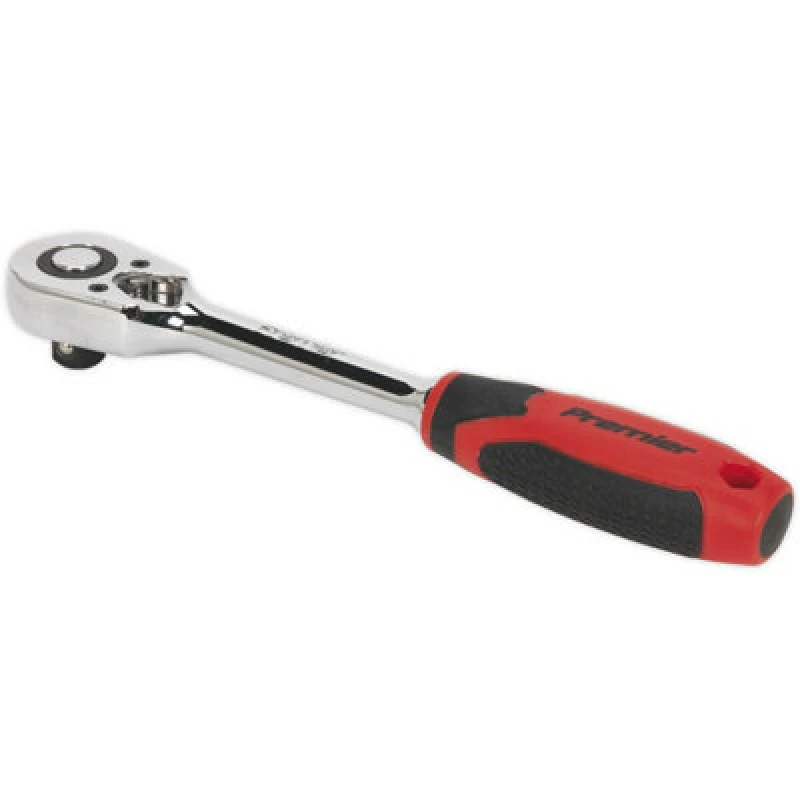Image of Loops Pear-Head Ratchet Wrench - 1/2" Sq Drive - Flip Reverse - 48-Tooth Ratchet Multi