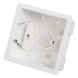 Image of Click Scolmore Essentials 1 Gang 35MM Deep Spring Action Fast Fit Dry Lining Box - WA087SF