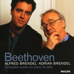 Image of Complete Works for Piano and Cello Brendel Brendel by Ludwig van Beethoven CD Album