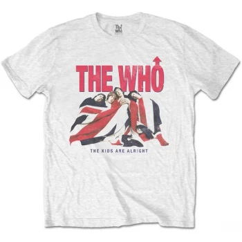 Image of Who - The - Kids Are Alright Vintage Unisex Large T-Shirt - White