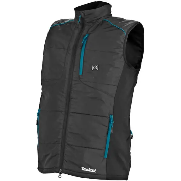 Image of Makita DCV202Z 18v LXT Heated Bodywarmer DCV202Z3XL Colour: Black