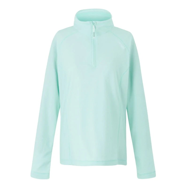 Image of Regatta Womens Montes Half Zip Fleece Icy Morn/White female 8