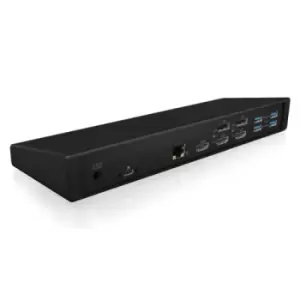 image of ICY BOX (IB-DK2244AC) USB-A/C 14-in-1 Docking Station w/ PD 60W -...