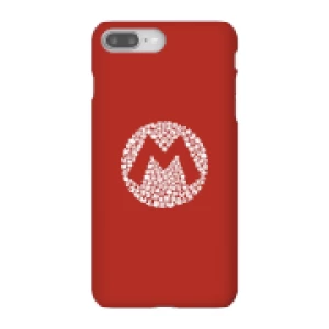 Image of Nintendo Super Mario Mario Items Logo Phone Case - iPhone 8 Plus - Snap Case - Gloss