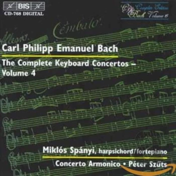 image of Concerto Armonico - Complete Keyboard Concertos CD