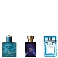 image of Versace Gifts and Sets Mens Mini Set x 3