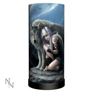 image of Protector Wolves Lamp UK Plug