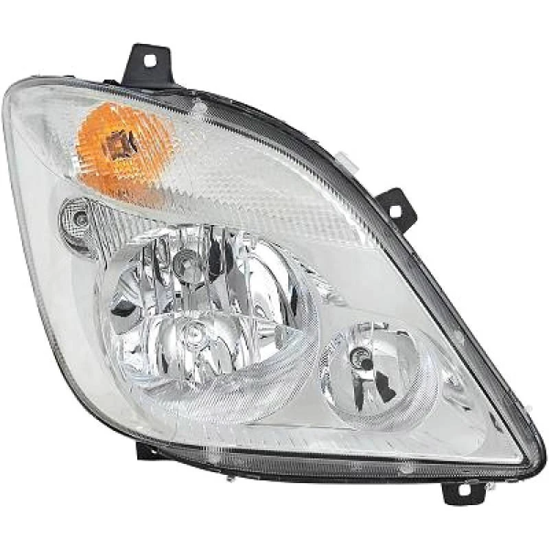 Image of DIEDERICHS 1663080 Headlights Priority Parts H7/H7, Right, with bulbs, Halogen Headlight (259)