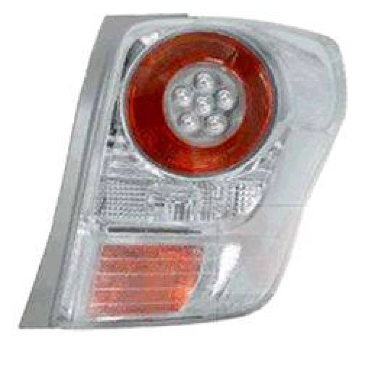 Image of VAN WEZEL 5491932U Rear light without bulb holder, Right Combination Rearlight (391)