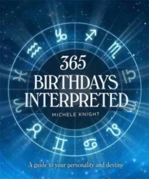 Image of 365 Birthdays Interpreted by Michele Knight Hardback