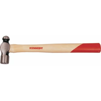 Image of Hardwood Shaft Ball Pein 1/2LB Hammer - Kennedy