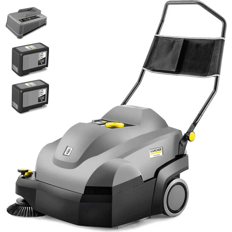 Image of Karcher CVS 65/1 BP Professional 36v Cordless Floor Sweeper CVS 65/1 BP Batteries: 2 x 7.5ah Li-ion