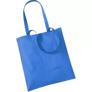 Image of Westford Mill Promo Bag For Life - 10 Litres (Pack Of 2) (One Size) (Cornflower) - Cornflower