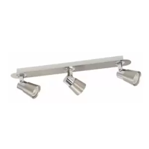 Image of Iris 3-Light 54cm Track Light GU10 Nickel Chrome