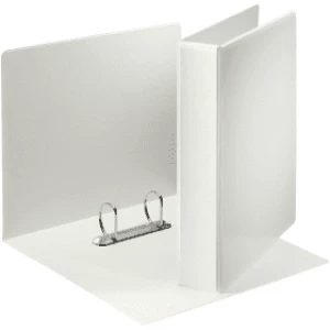 Image of Esselte Essentials Panorama A4 Ring Binder 20mm with 2 D-rings - White