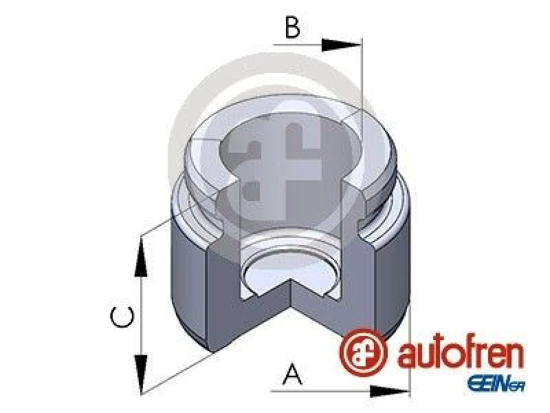 Image of AUTOFREN SEINSA Brake caliper piston AUTOFREN SEINSA D025525