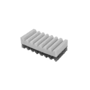 Image of Fairy Platinum Non Scratch Griddle Mate, 2 Pieces, Grey