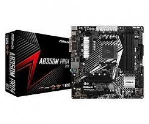 image of ASRock AB350M Pro4 R2.0 AMD Socket AM4 Motherboard