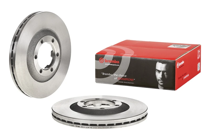 Image of BREMBO Brake disc BREMBO 09.6866.10