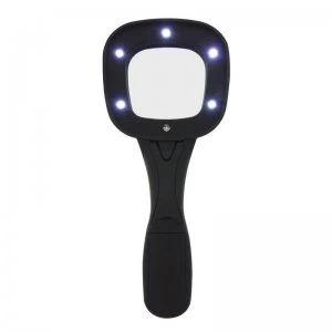 image of 5 LED and UV Light Magnifying Glass