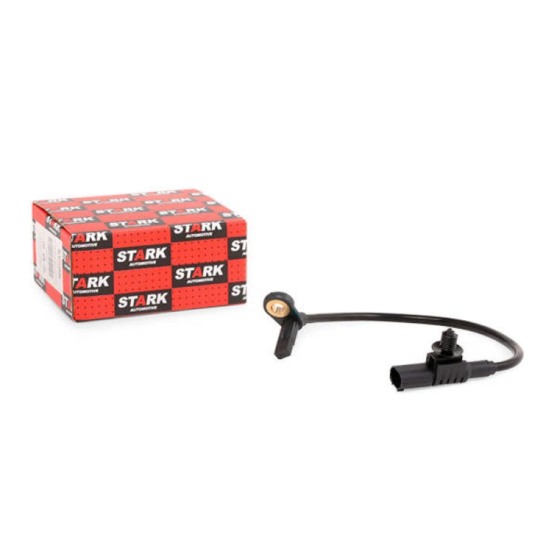 Image of STARK SKWSS-0350162 ABS Sensor Rear Axle both sides, with fastening material Sensor,wheel speed (412)