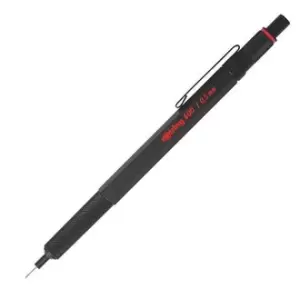 image of Rotring 600 Black 0.5mm Mechanical Pencil