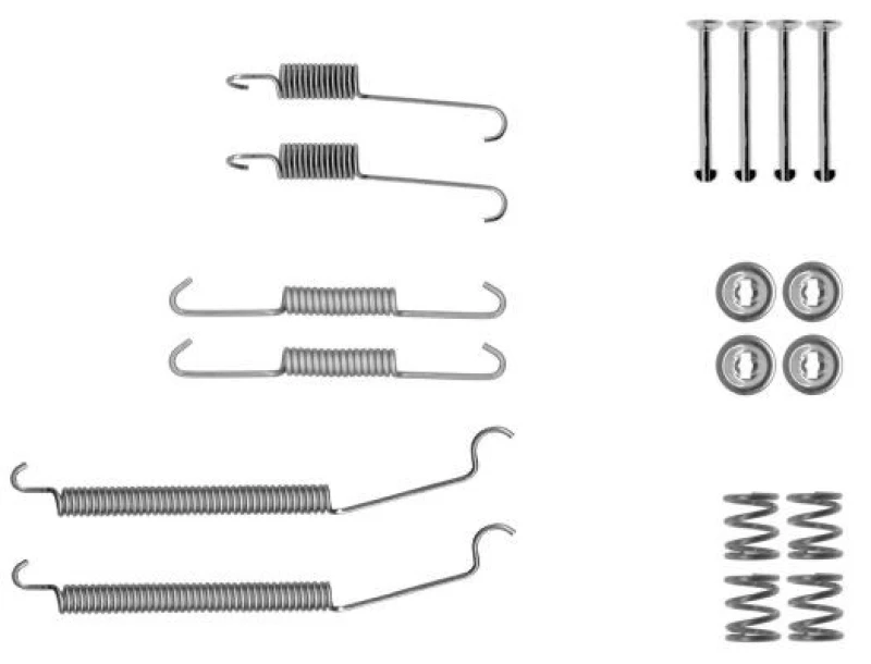 Image of Brake shoe fitting kit TEXTAR 97047500
