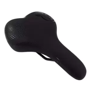 image of Serfas Tailbones Saddle, Memory Foam Waterproof Unisex - Black