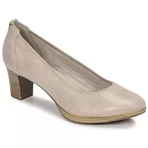 image of Tamaris BARBARA womens Court Shoes in Beige,5,6,6.5,7.5