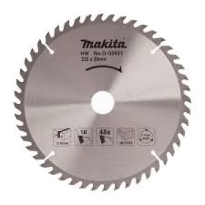 Image of Makita Standard Wood Cutting Saw Blade 235mm 20T 30mm