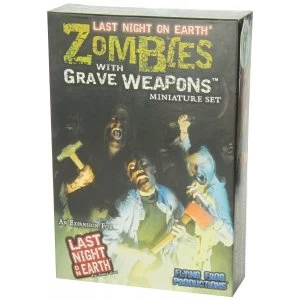 Image of Last Night on Earth Zombies with Grave Weapons Board Game