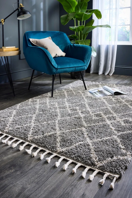 Image of Origin Casablanca Grey Size: 120cm x 170cm Grey Unisex 120cm x 170 cm