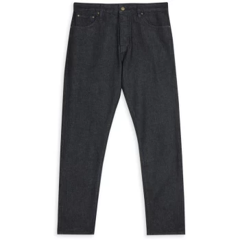 Image of Ted Baker Aycee Rinse Washed Raw Denim - DK-NAVY
