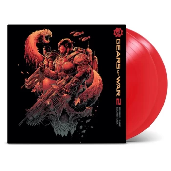 image of Laced Records - Gears of War 2 (Original Soundtrack) 2LP Red