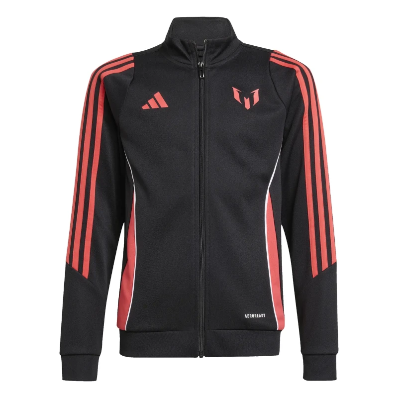 Image of Adidas Children's training jacket adidas Messi Noir Unisex 5/6 years