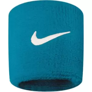 Image of Nike Swoosh Wristband - Blue